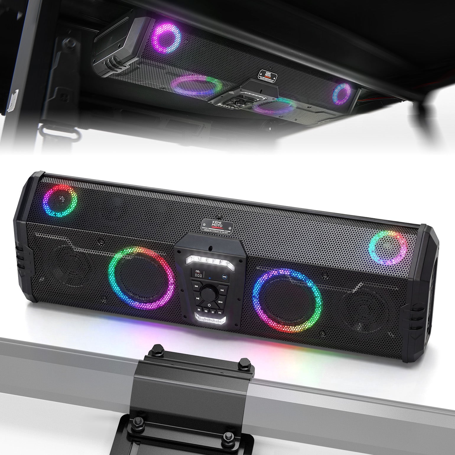Kemimoto Midnight 90 soundbar UTV Bluetooth IPX6 200W