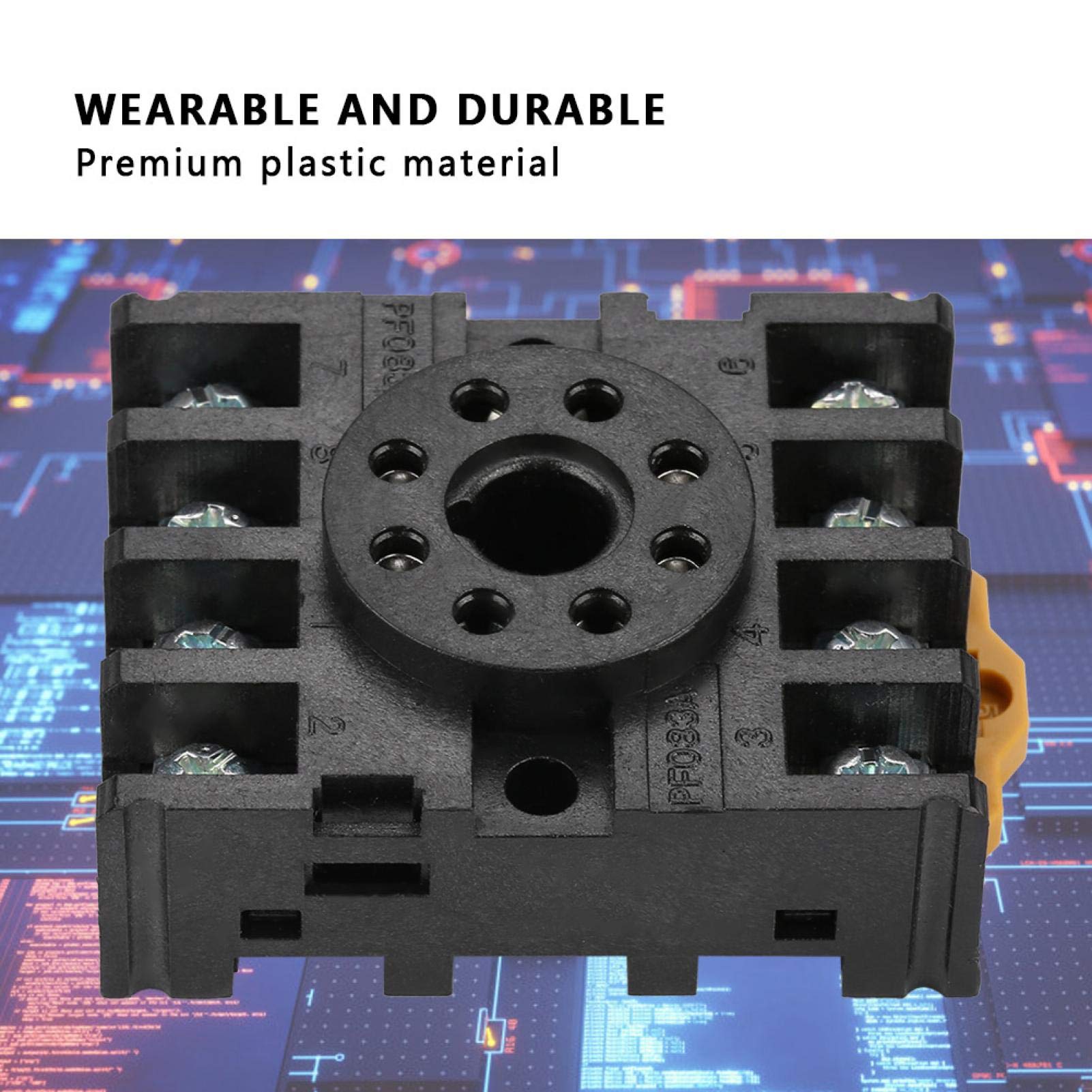 Kuuleyn PF083A base relè 8 pin per MK2P
