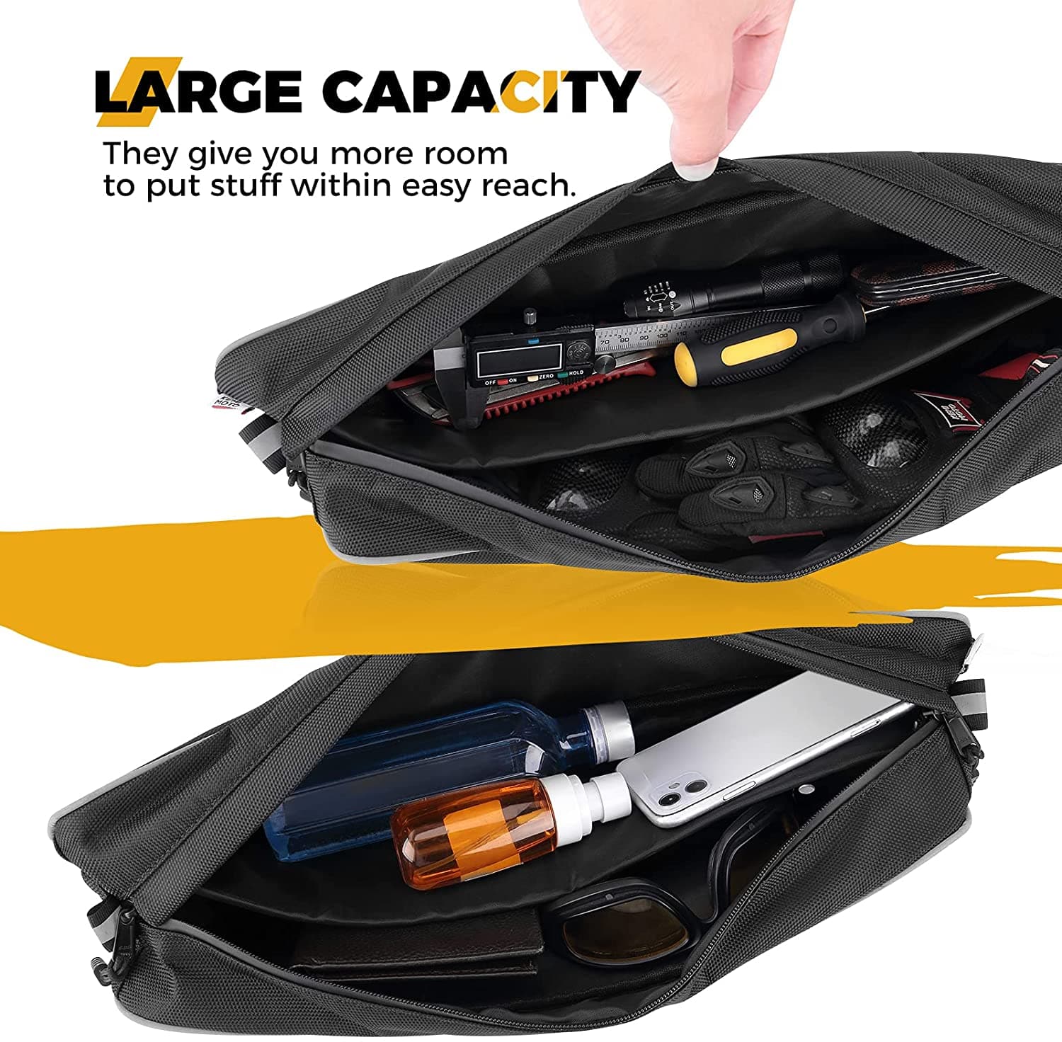 Kemimoto RZR borsa angolare posteriore 2pz XP 1000 Turbo