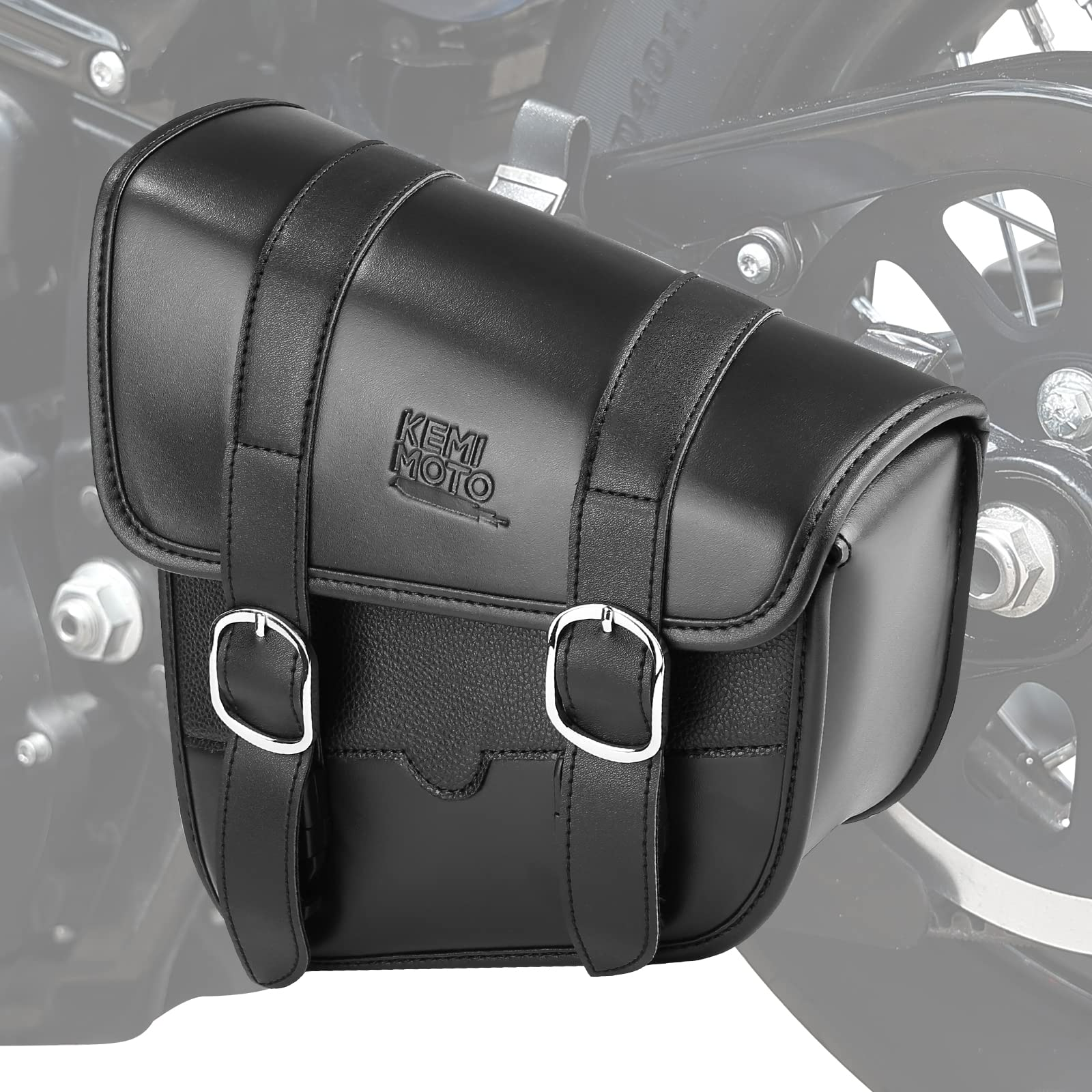 KEMIMOTO Softail borsa forcellone sinistra 9L PVC