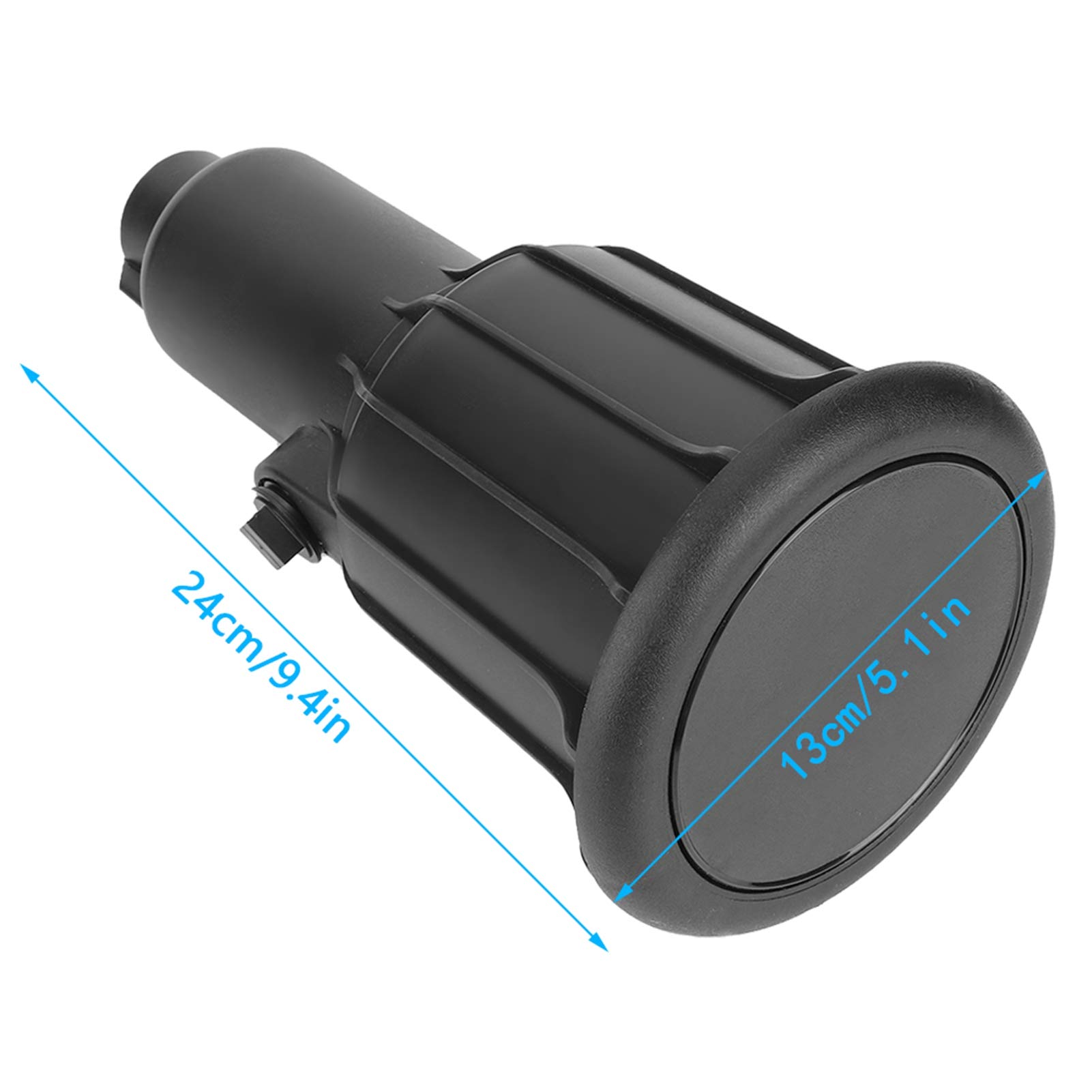 Kuuleyn Testa Irrigatore G3/4 360 Gradi in Plastica da Giardino