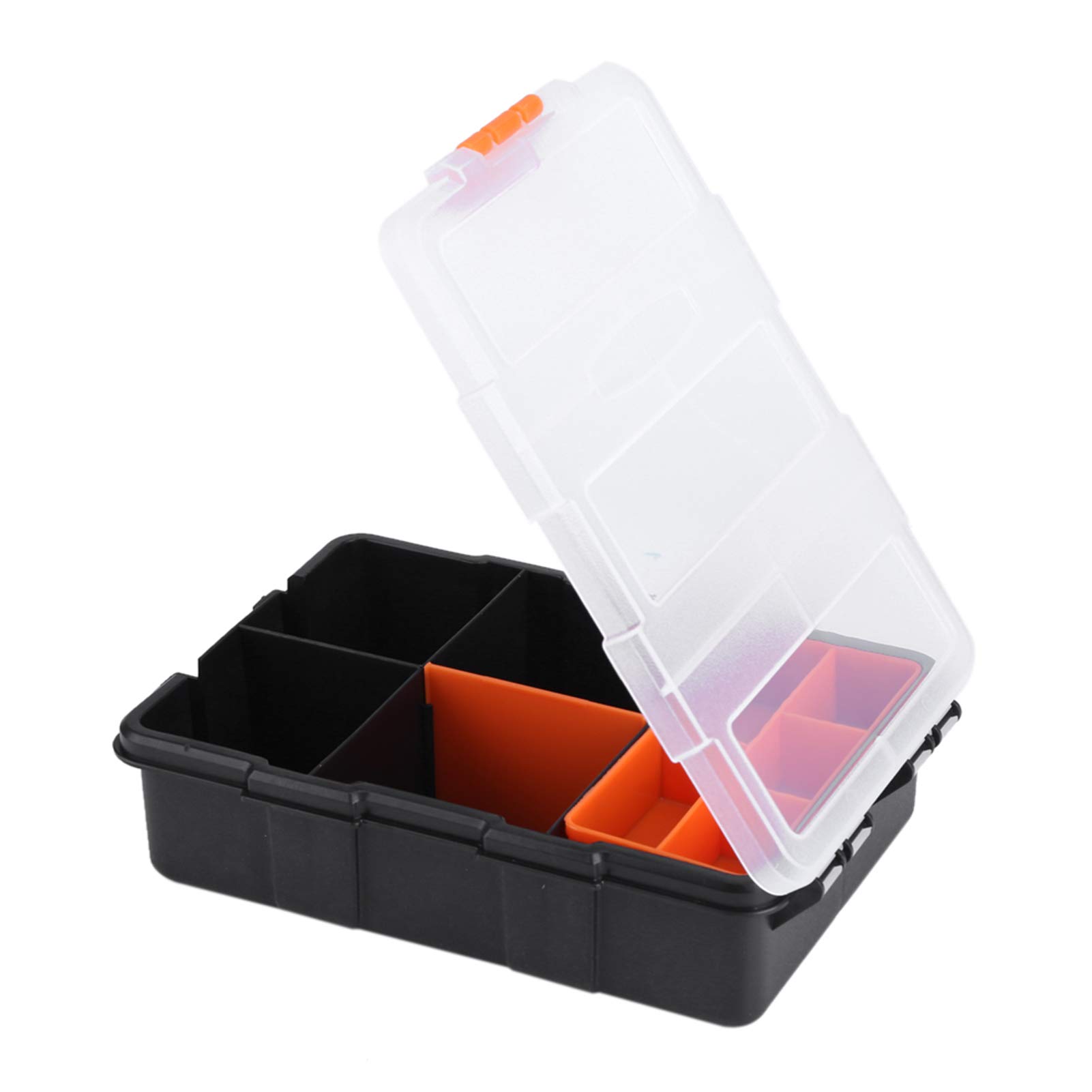 Kuuleyn Cassetta 22x15,6x6 cm Portautensili Nero Arancio