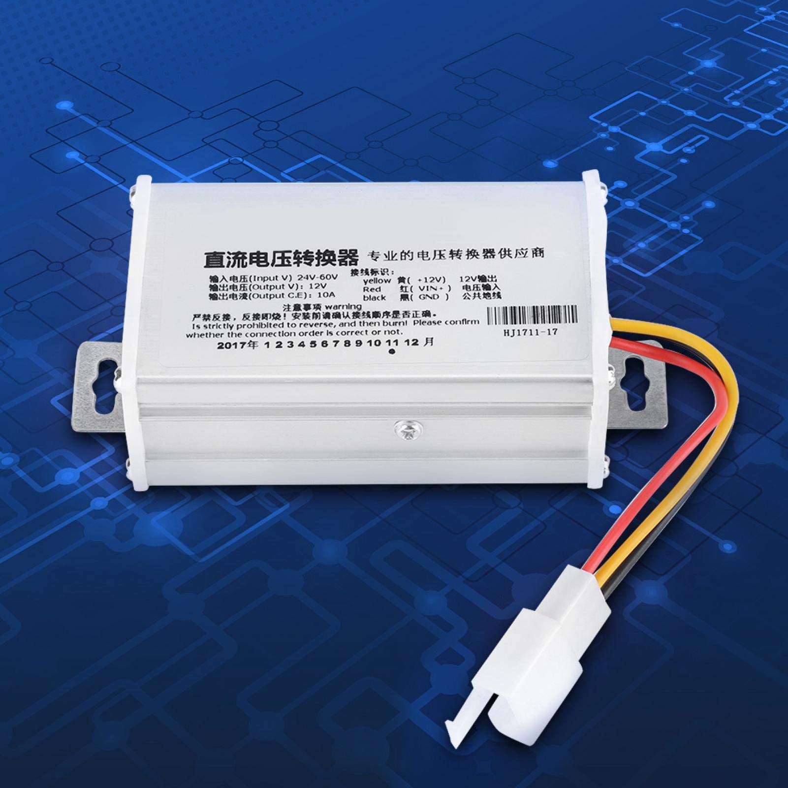 Kuuleyn adattatore convertitore DC 24V-60V a 12V 120W 10A