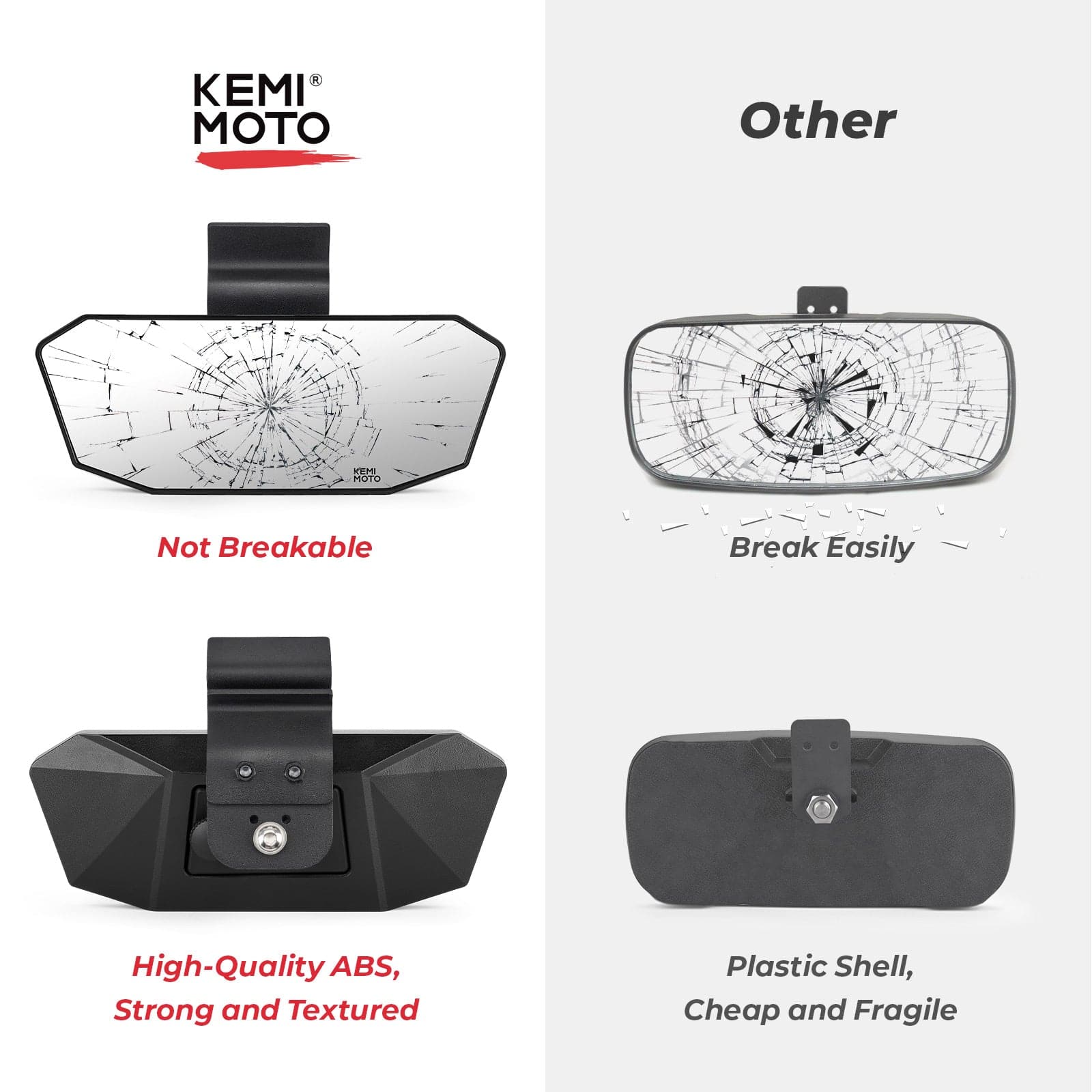 KEMIMOTO B0106-05301BK specchietto retrovisore centrale