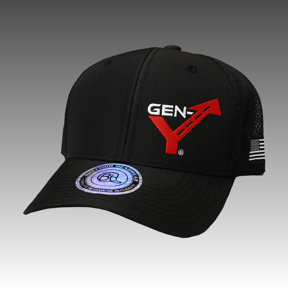 GEN-Y Hitch Hat cappellino nero poliestere