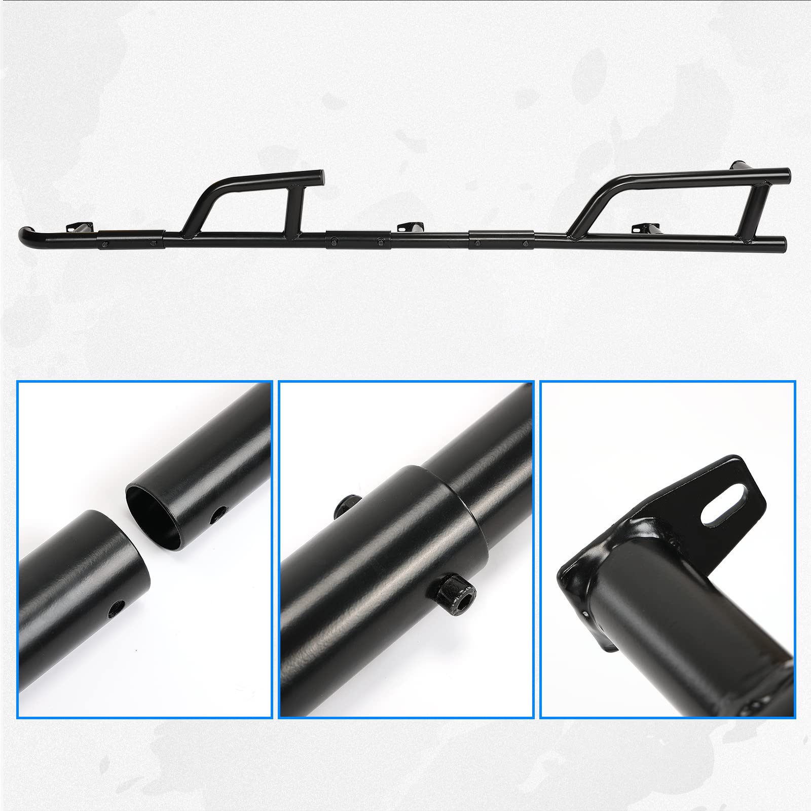 KEMIMOTO Pedane Rock Slider Polaris General XP 4 1000 Acciaio