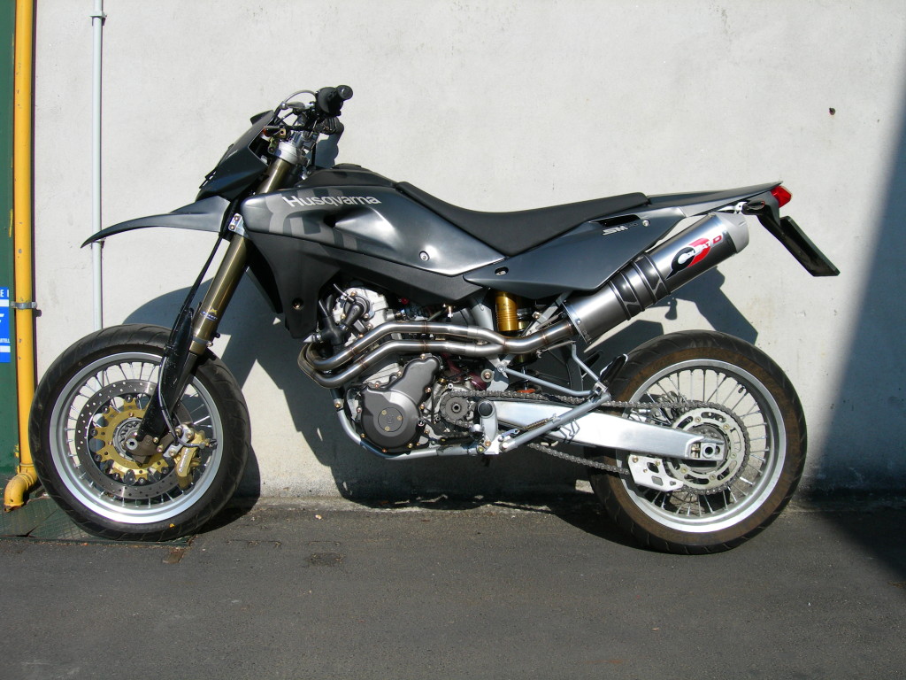 QD Exhaust Magnum scarico slip-on Husqvarna TE-SM 610
