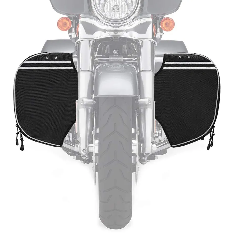 KEMIMOTO F1101-00501BK Gambali Paramotore Harley Antivento