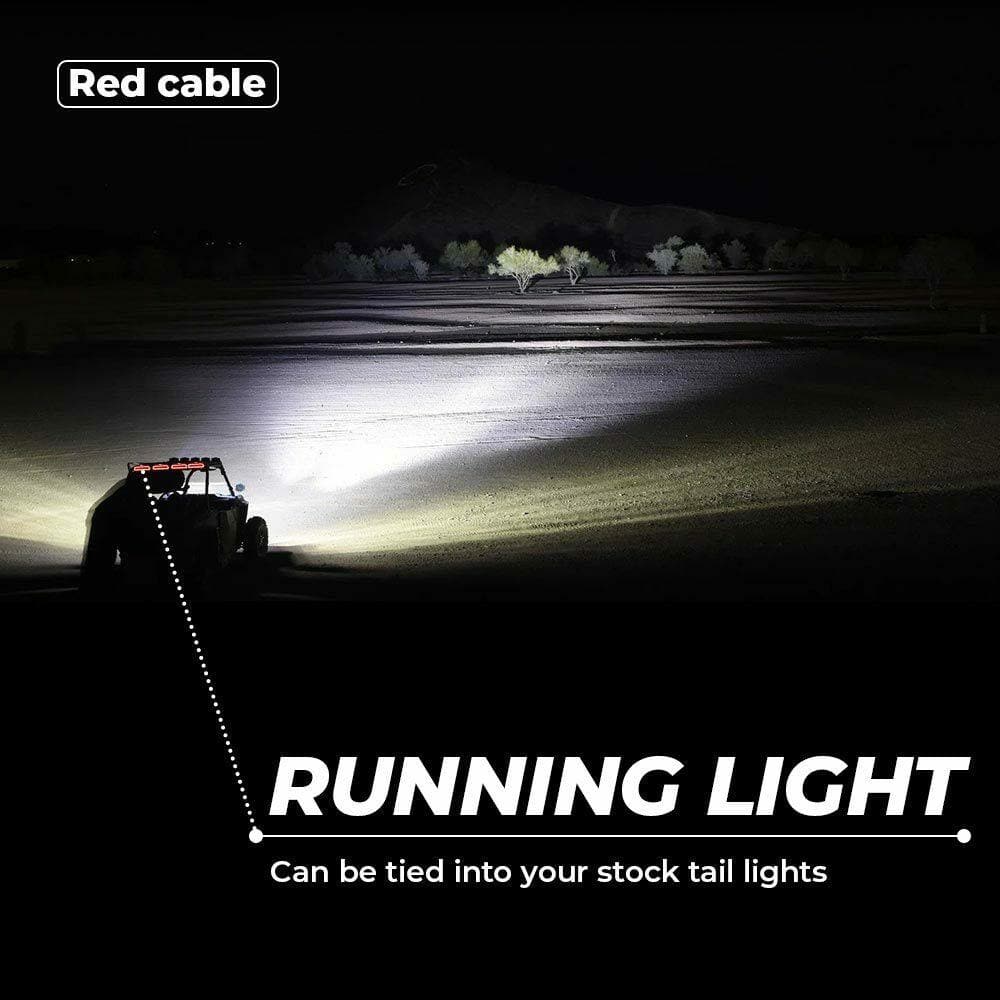 KEMIMOTO Chase luce posteriore roll-bar UTV 1 pezzo LED
