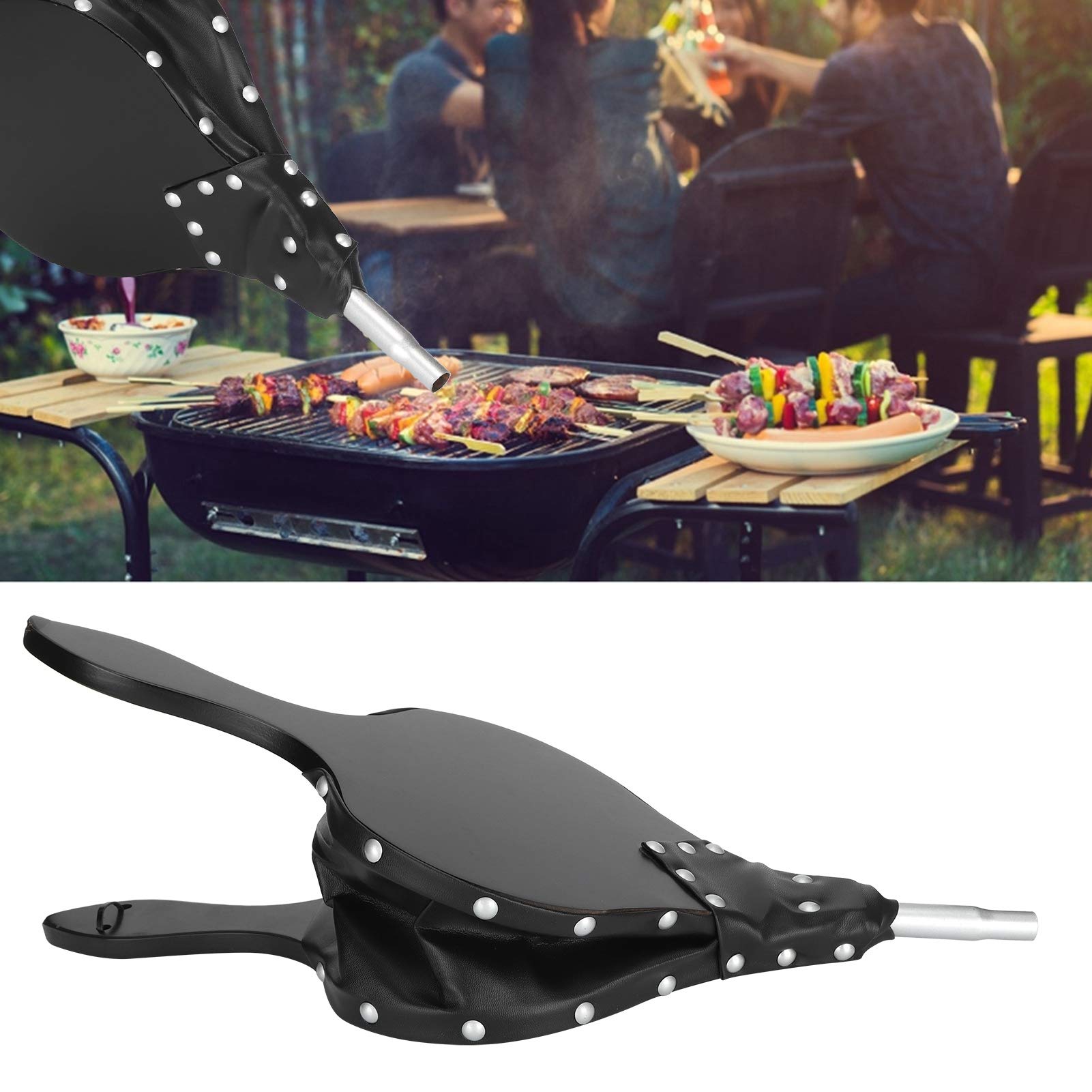 Kuuleyn soffietto camino in legno per barbecue e caminetto