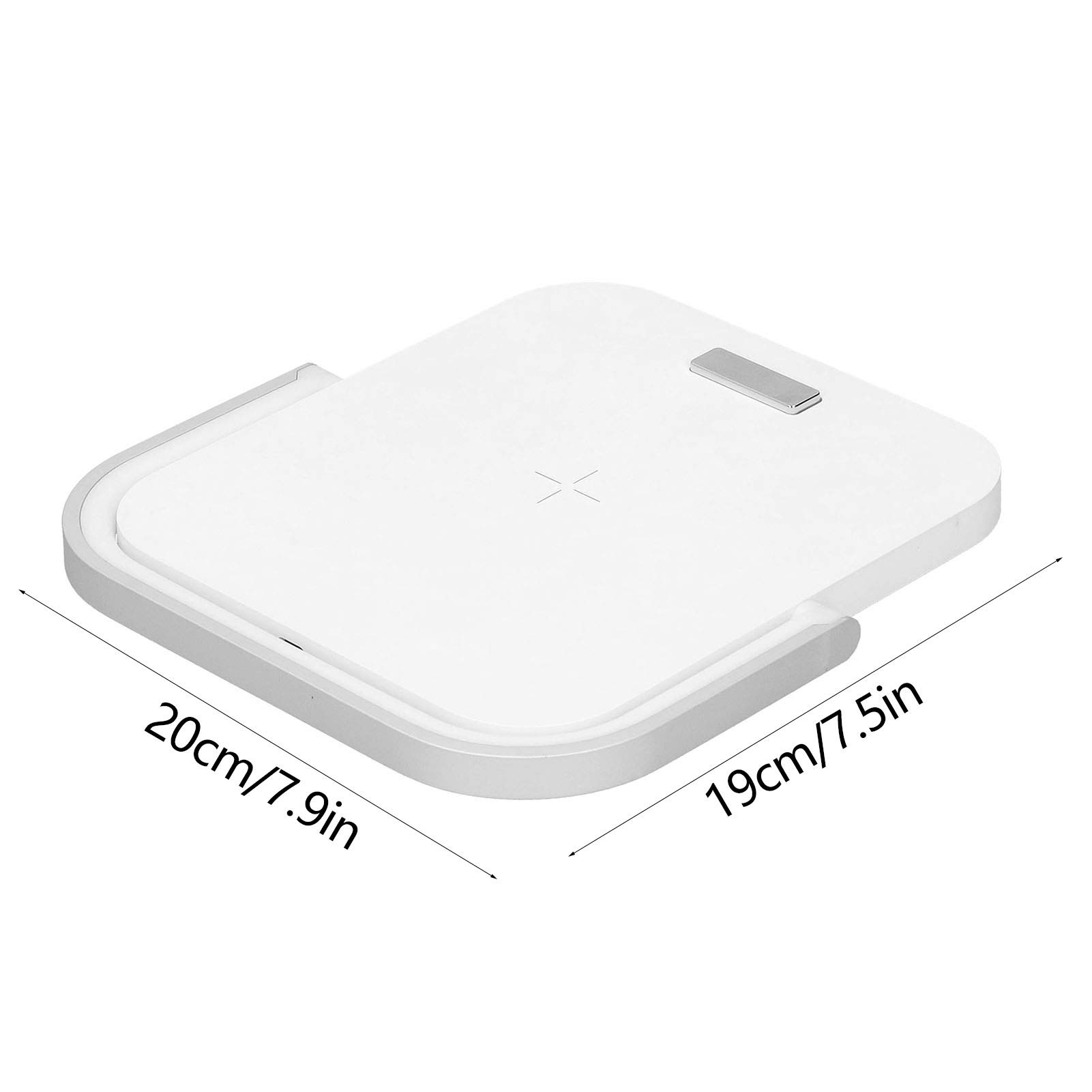 Kuuleyn lampada da tavolo 3 in 1 bianca ricarica wireless 5V
