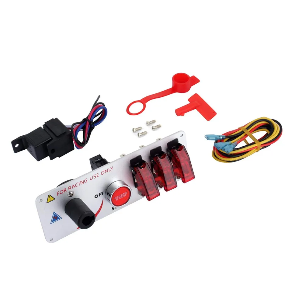Kuuleyn Pannello Interruttori Auto 5 in 1 12V con LED