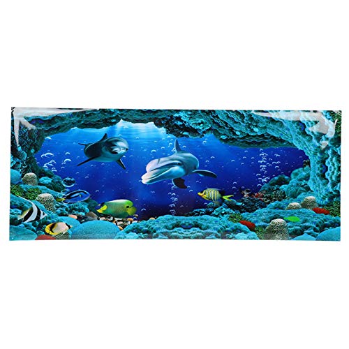 Kuuleyn Sfondo Acquario Adesivo PVC 122x50 cm Sea World