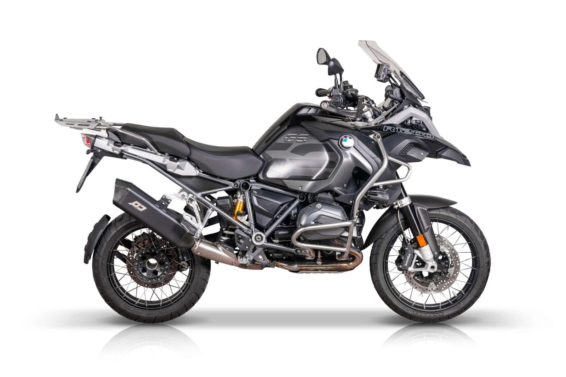 QD Exhaust Tourance R1200 1250 GS slip-on omologato