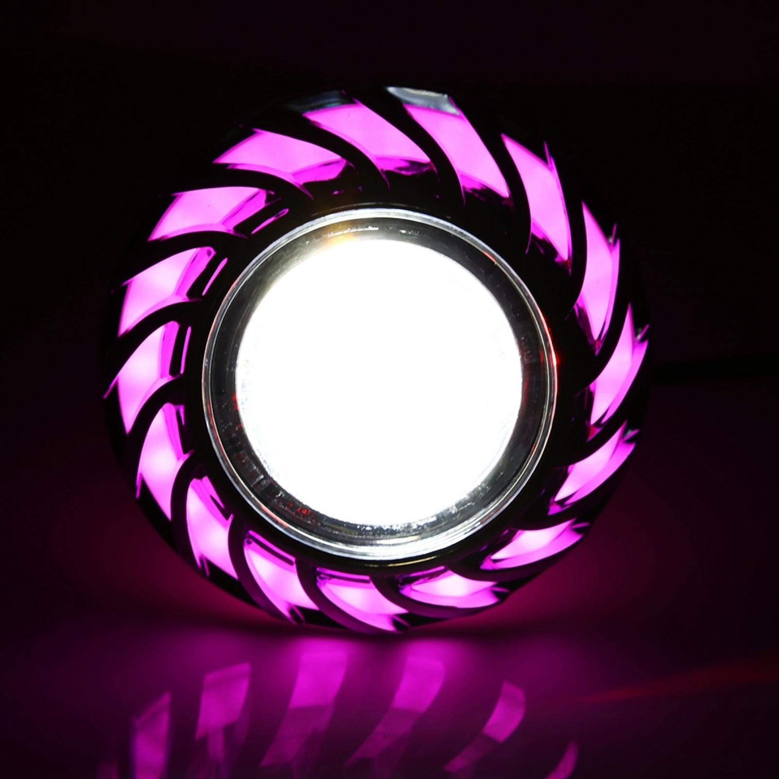 Kuuleyn faro LED moto Angel Eye rosa 85mm 9-60V