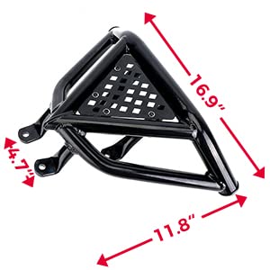 Kemimoto Paraurti Anteriore Yamaha Raptor 700 700R alluminio