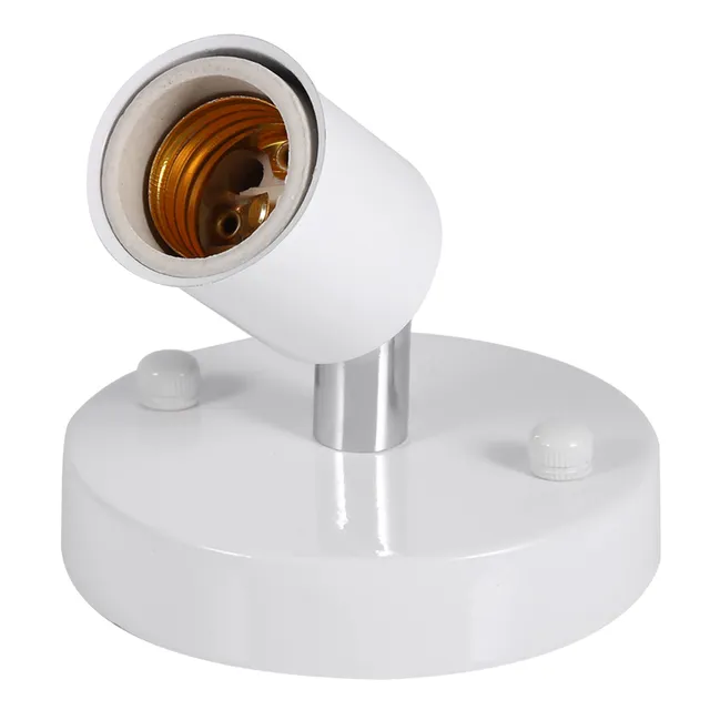 Hapivida Portalampada E27 Girevole Bianco Soffitto 180°