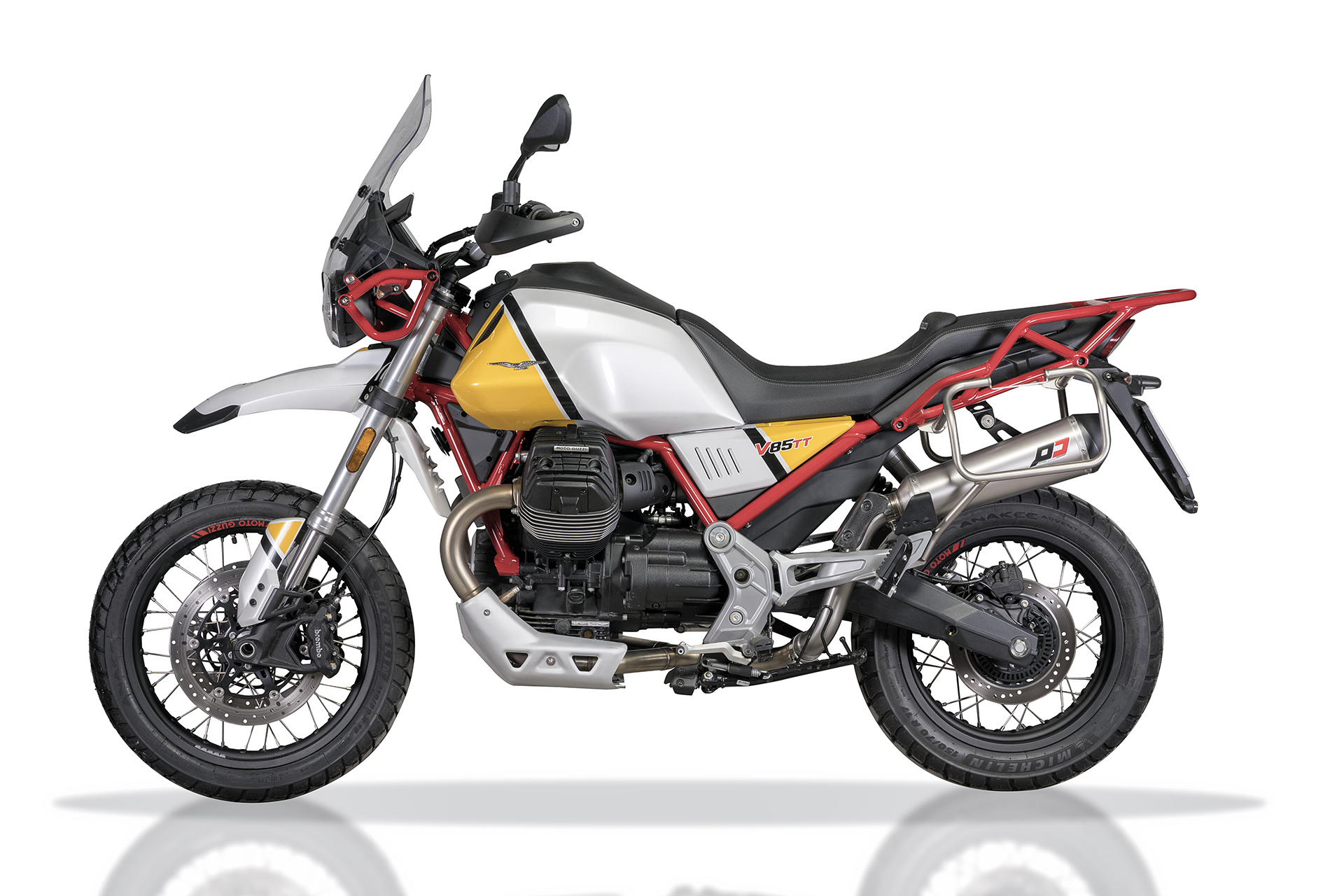 QD Exhaust De-Kat V85TT Collettori Scarico Acciaio Inox