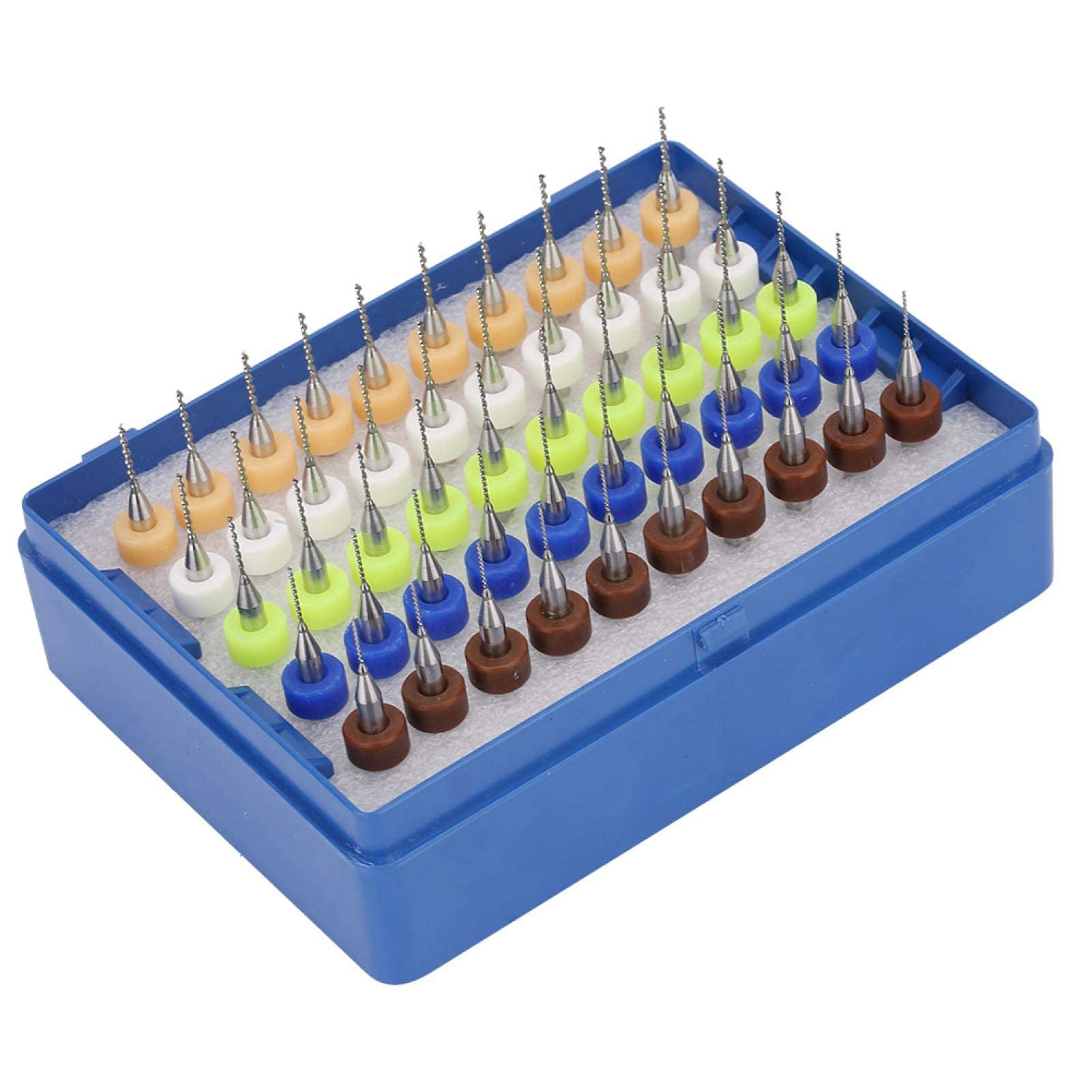 Kuuleyn Set 50 punte trapano PCB 0,5-0,9 mm metallo duro