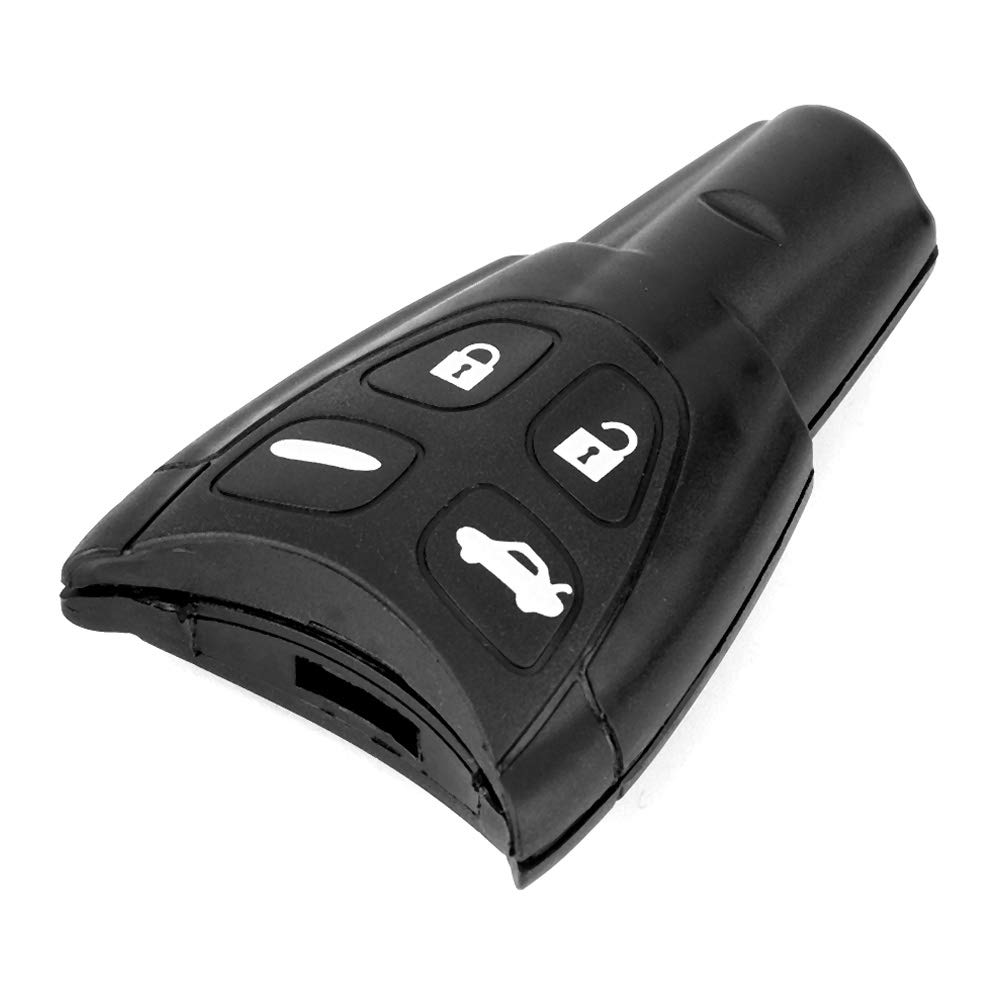 Kuuleyn guscio chiave auto 4 pulsanti per Saab 9-3 9-5 ABS