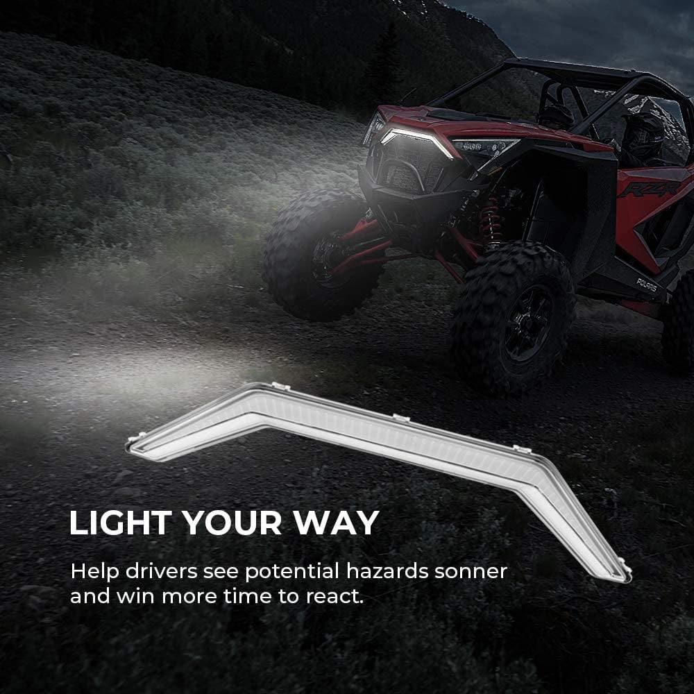 KEMIMOTO RZR PRO XP luce anteriore LED 12V IP67