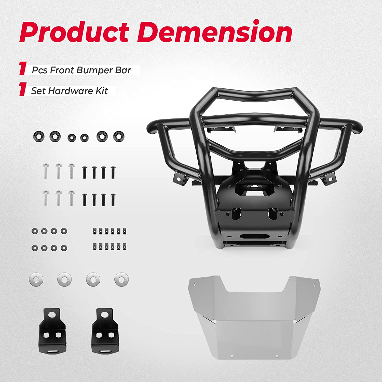 KEMIMOTO Maverick X3 MAX paraurti + tetto rigido 4 pezzi