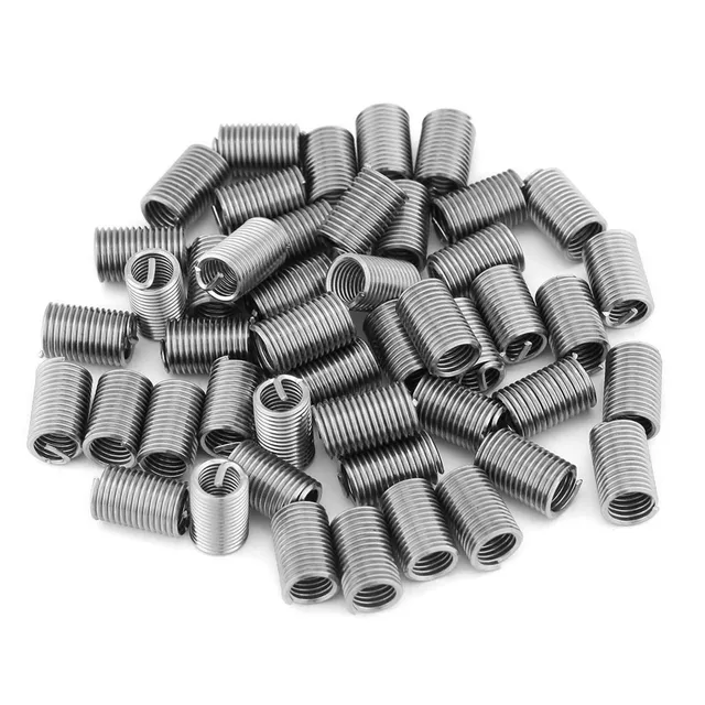 Kuuleyn Inserti Filettati M6x1,0x3D Acciaio 50 Pezzi