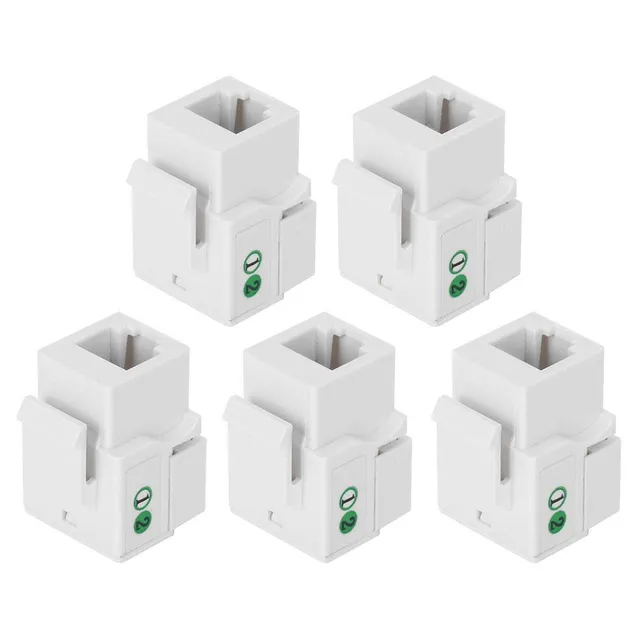 Kuuleyn CAT3 Presa Telefonica RJ11 5 Pezzi con Copertura