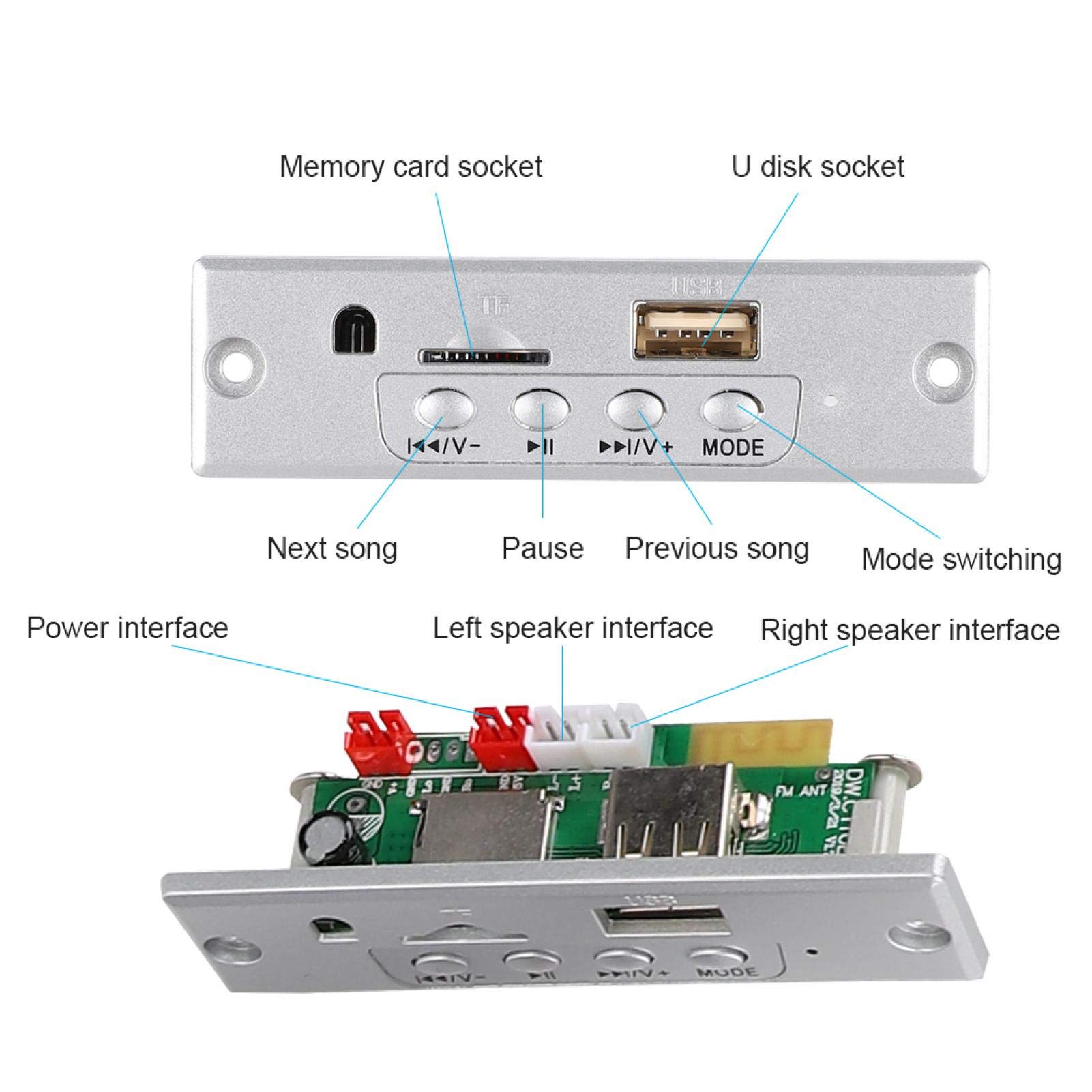 Kuuleyn Kit Altoparlante Bluetooth 3W Trasparente