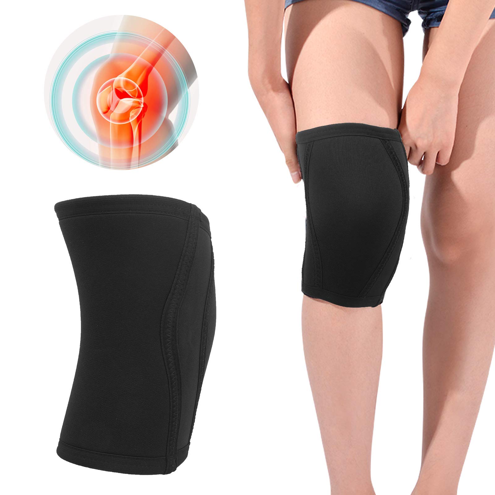 Kuuleyn Ginocchiera Sportiva Neoprene Traspirante