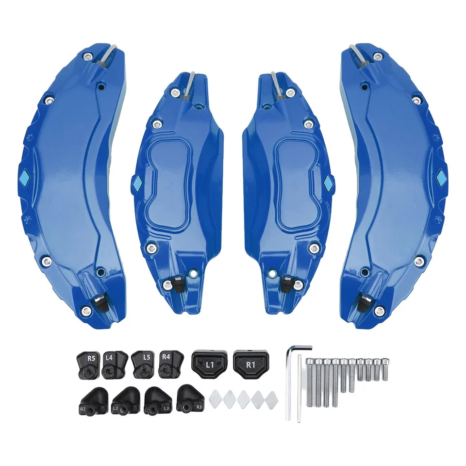 AOWINHIT copripinze freno alluminio blu 4 pz 18-19"