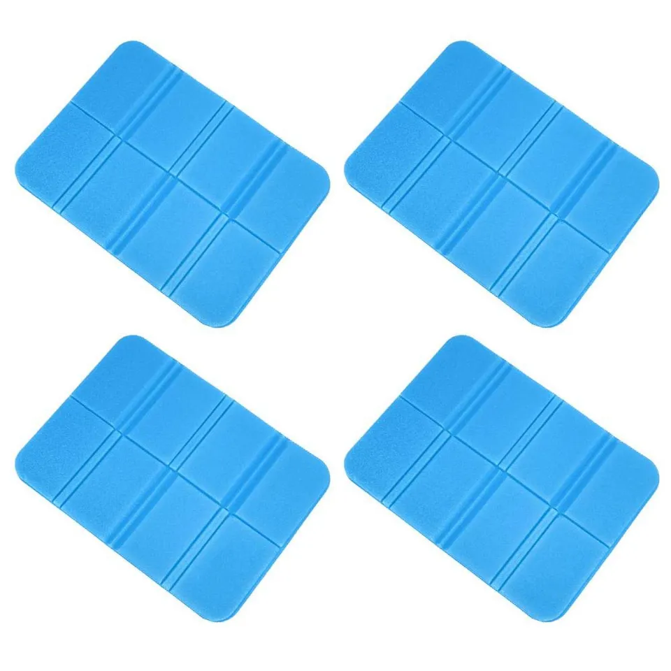 Kuuleyn Tappetino Pieghevole XPE Blu 4 Pezzi Impermeabile