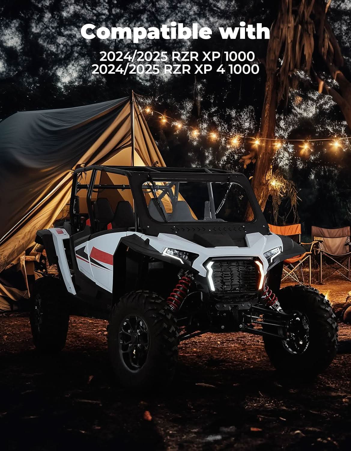 KEMIMOTO Luci Diurne LED per Polaris RZR XP 1000 dal 2024