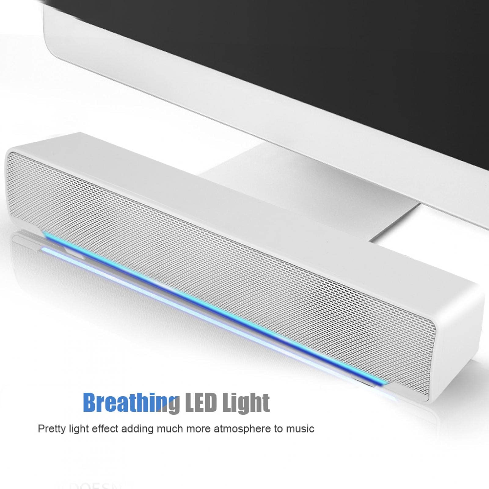 Kuuleyn Soundbar V-196 USB jack 3,5mm bianca