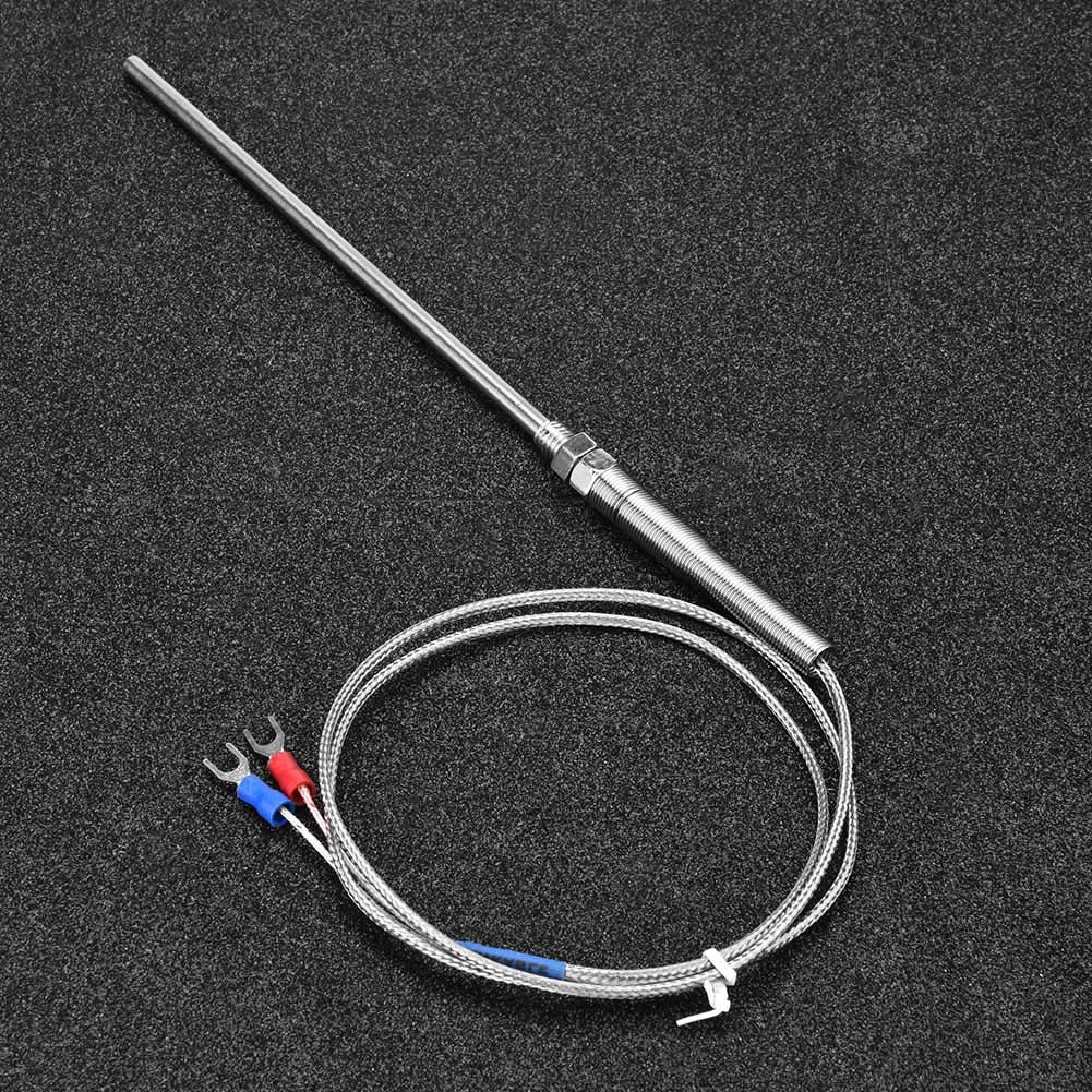 Kuuleyn Tipo K termocoppia M8 150mm 2pz cavo 1m 400°C