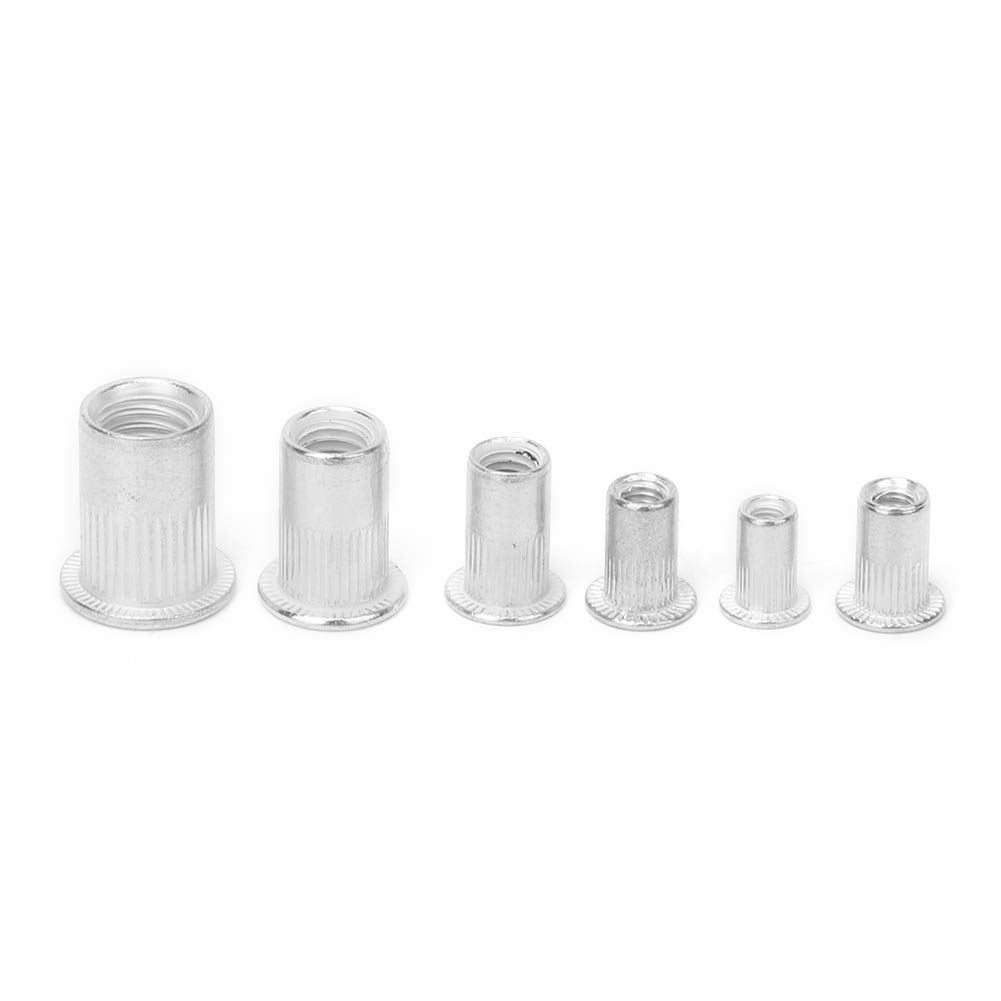 Kuuleyn Inserti M3-M10 Dadi Rivetto 150 Pezzi Alluminio