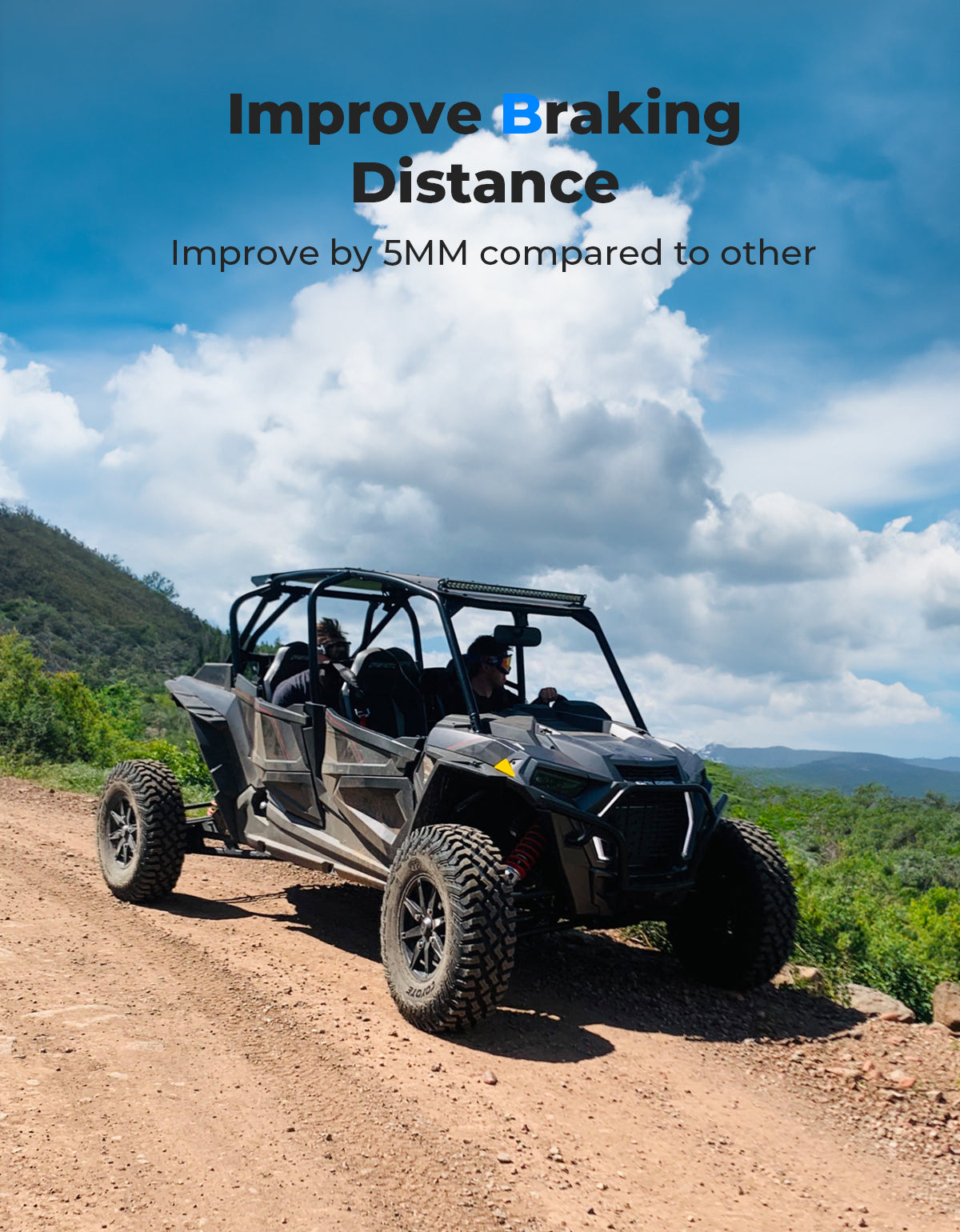 KEMIMOTO Blocco Freno Stazionamento RZR Ranger XP Metallo