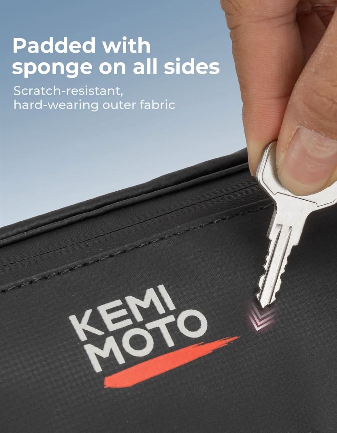 Kemimoto Borsa Manubrio Moto 2,5L impermeabile