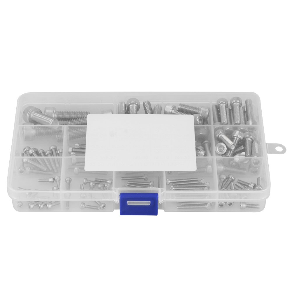 Kuuleyn kit viti brugola inox 135 pezzi M2.5-M8