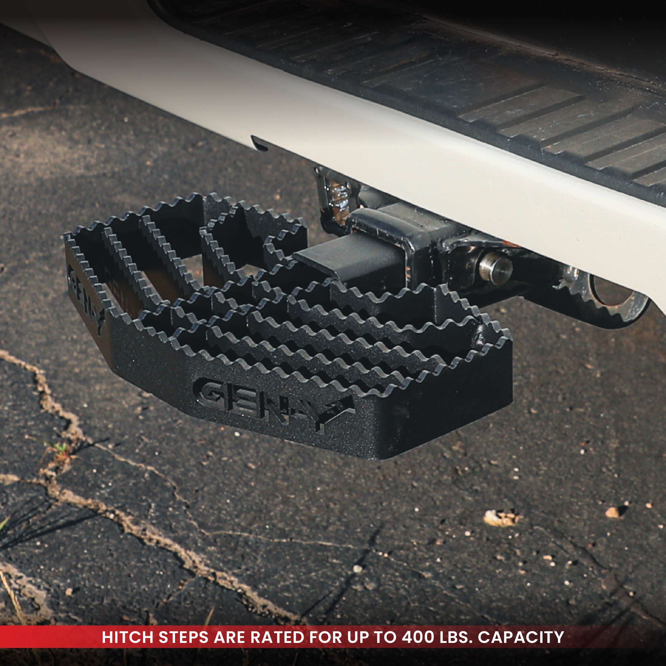 GEN-Y Hitch PHANTOM gradino gancio traino dentellato