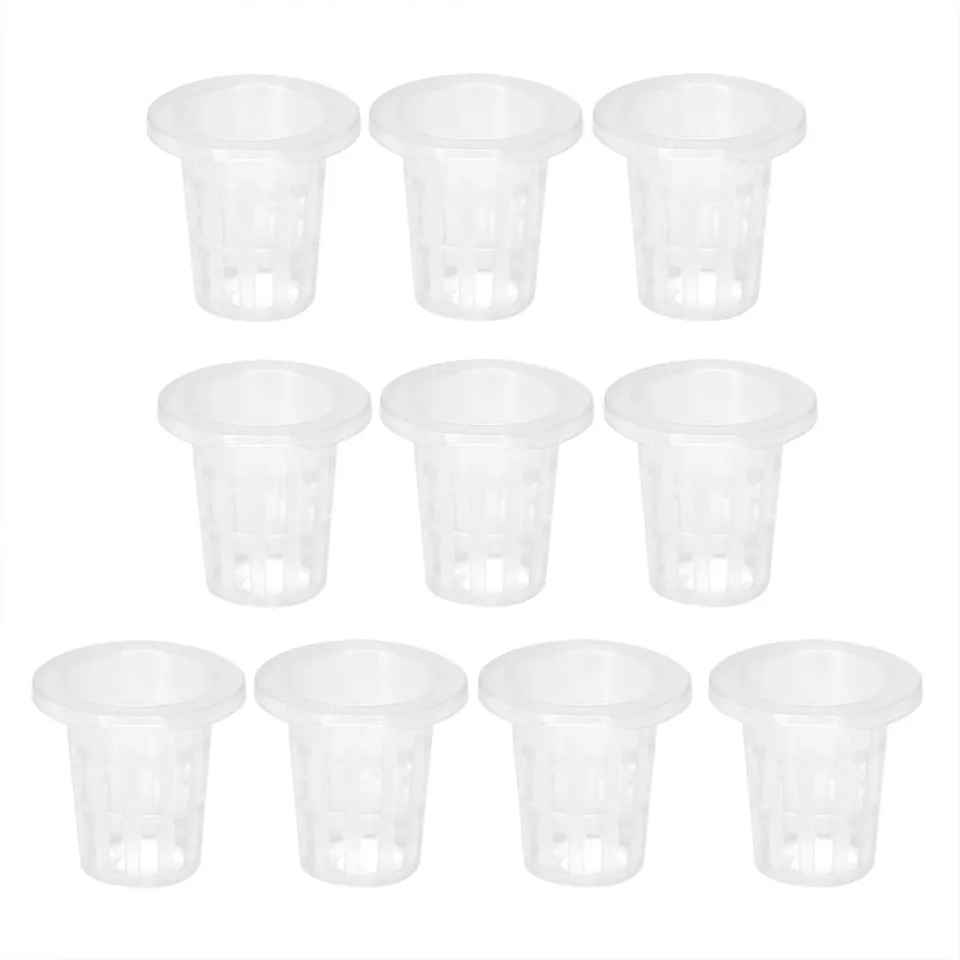 Kuuleyn Cestini Idroponici Rete Plastica Set 10 Pezzi