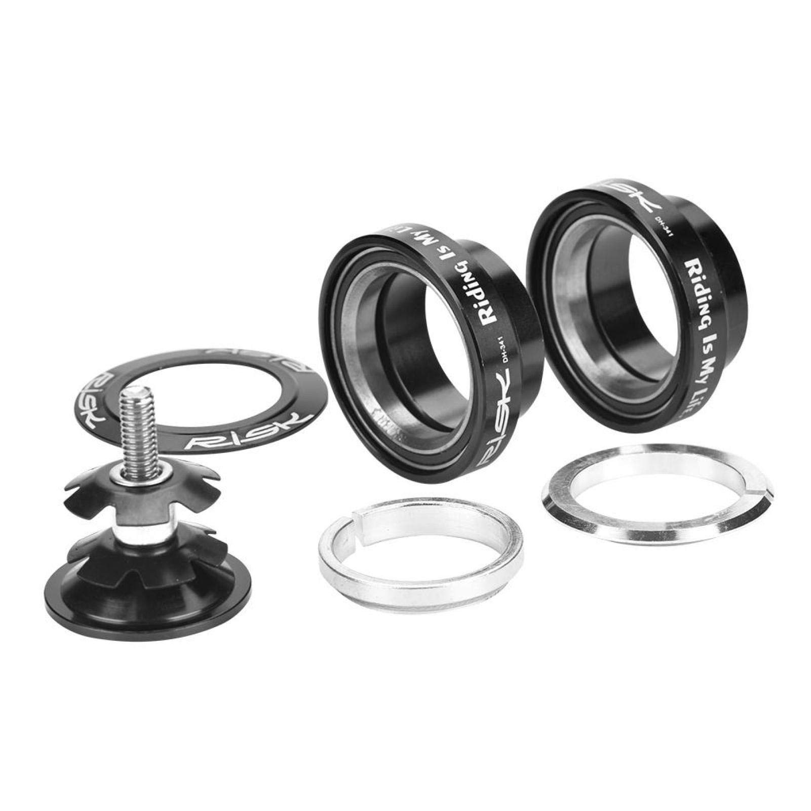 Kuuleyn Serie Sterzo Bici 34 mm per forcella 28,6 mm nera