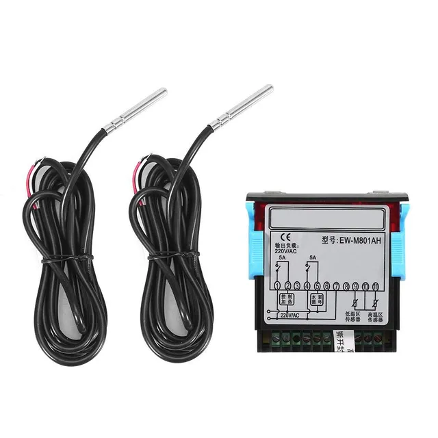Kuuleyn Termostato AC 220V 5A Display per Scaldacqua Solare