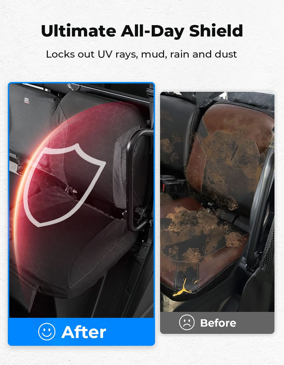 Kemimoto Coprisedili UTV Ranger XP 1000 2022-2025 Wingback