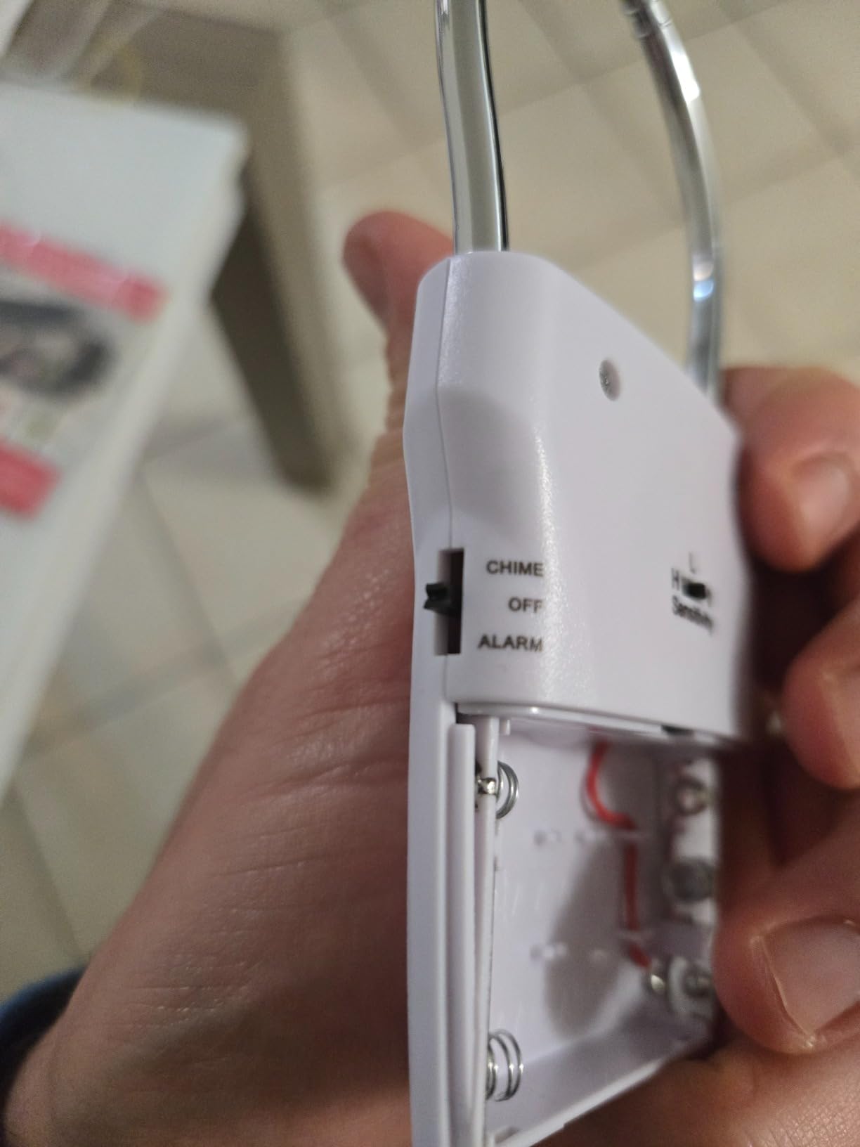 AOWINHIT Allarme Porta Sensore Vibrazione 120 dB