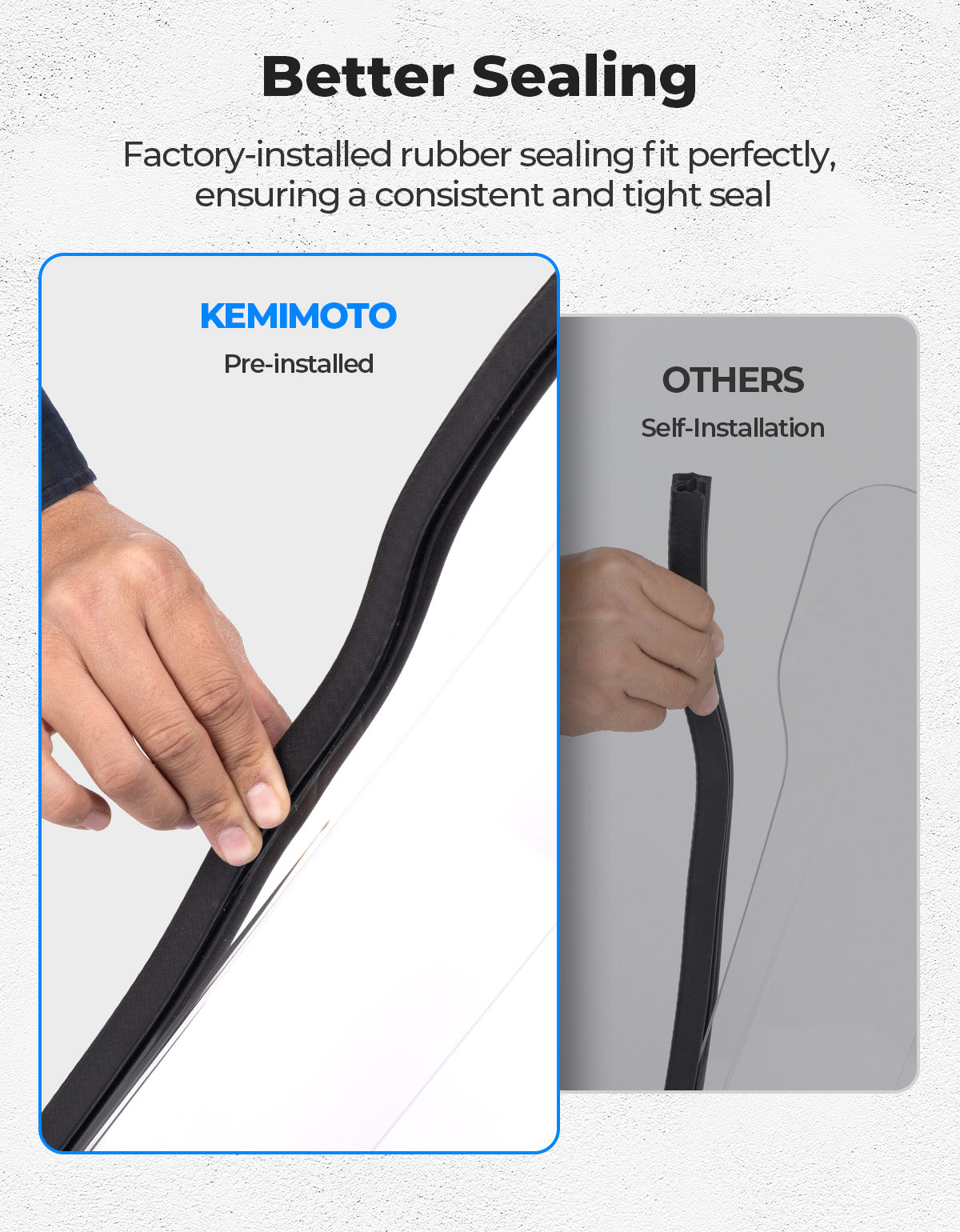 KEMIMOTO RZR 800 900 parabrezza ventilato 5 mm