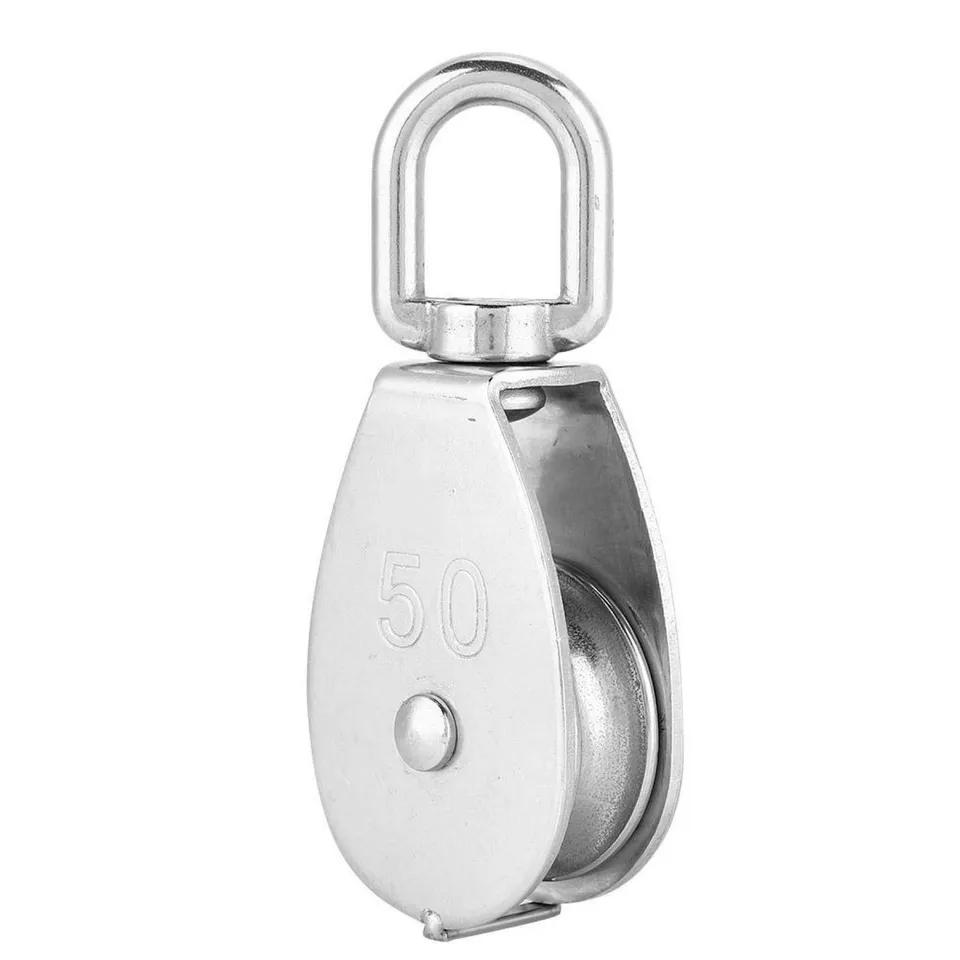 Kuuleyn Carrucola M50 Ruota Singola Acciaio Inox 304