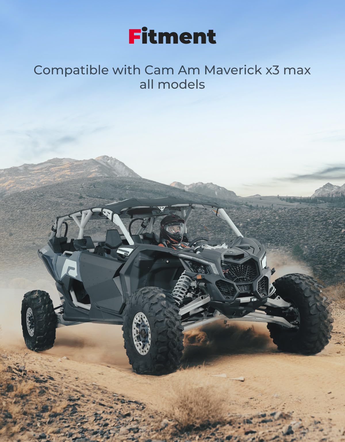 KEMIMOTO Tettuccio Morbido Maverick X3 MAX Impermeabile
