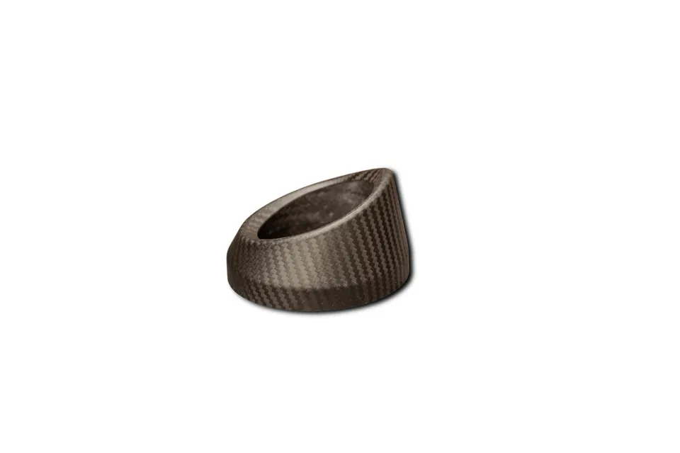 QD Exhaust Gunshot fondello carbonio D.100 Dark