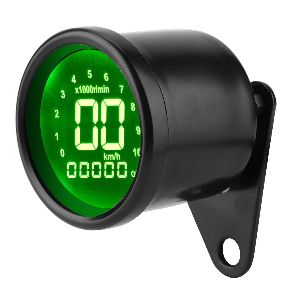 Kuuleyn Contagiri Moto LCD 12V Tachimetro Universale
